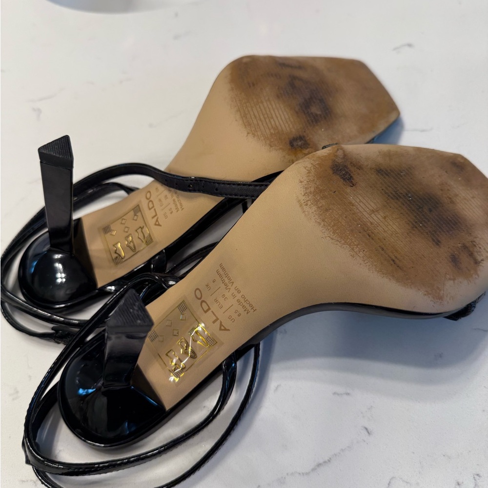 Aldo Black Elegant Heels